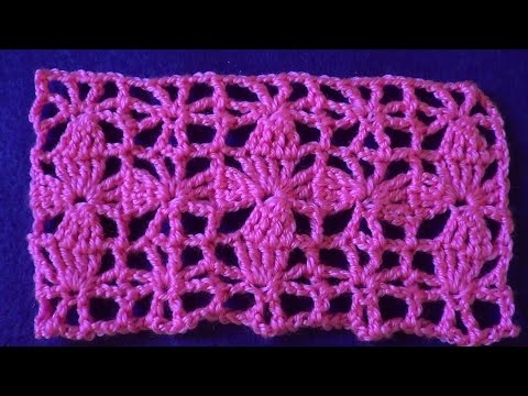 Видео: Ажурный узор с цветочками