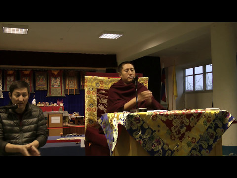 Видео: Кхаджок Тулку Ринпоче - лекции о пользе простираний и о десяти благих и не благих деяниях