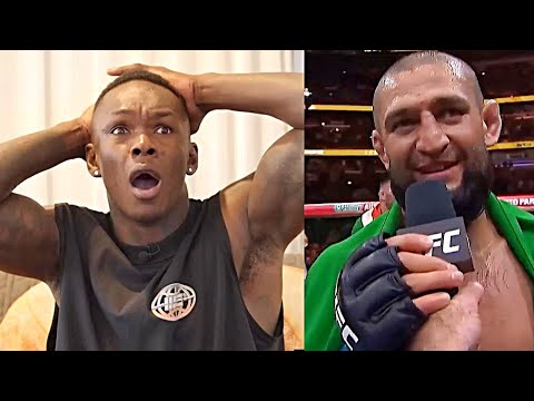 Видео: Адесанья и звёзды UFC смотрят бой Хамзат vs Дю Плесси на UFC 319