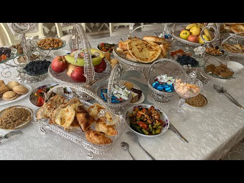 Видео: Дастархан жасау. Қонақ күту. Әдемі дастархан жасаймыз.