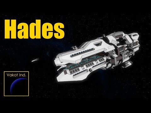 Видео: Эсминец "Hades" | Обзор Воркшопа | Space engineers