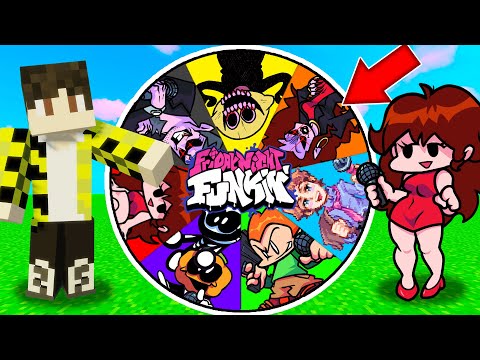 Видео: НАШЛИ ФНФ КОЛЕСО ФОРТУНЫ МАЙНКРАФТ FRIDAY NIGHT FUNKIN MINECRAFT СЕНПАЙ ЛЕМОН ДЕМОН СКИД И ПАМП ПИКО