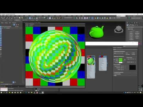 Видео: 3ds max Редактор материалов (Slate Material Editor)