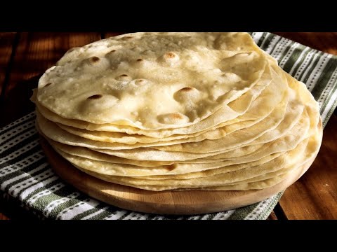 Видео: Лаваш на пшеничной закваске: вкусный и тонкий