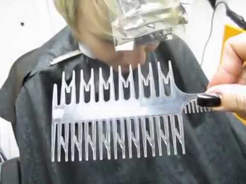 Видео: Как использовать расческу для мелирования JF1010