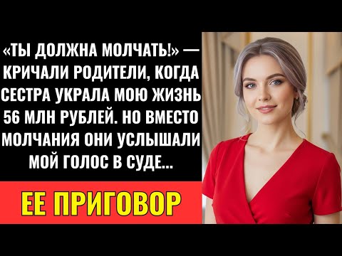 Видео: Сестра Повесила На Меня Долг В 56 Млн Рублей, А Родители Умоляли Молчать. Мой Ответ Их Шокировал