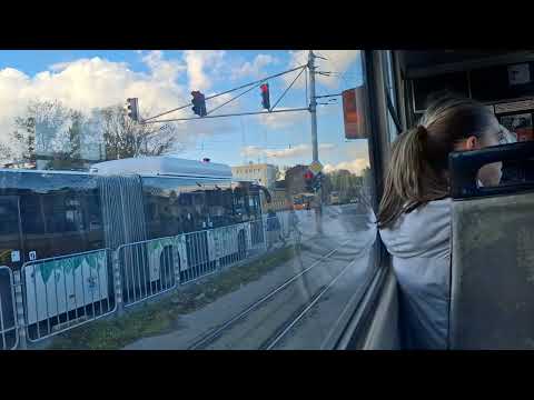 Видео: Трамвай 6 Т6А2Sf 2041+2042