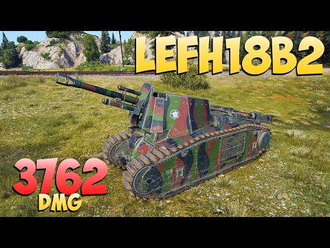 Видео: leFH18B2 - 5 Kills 3.7K DMG - Интенсивный! - Мир Танков