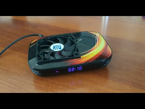Видео: Доработка охлаждения  андроид тв бокса