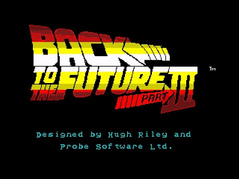 Видео: Back to the Future III. ZX Spectrum. Прохождение