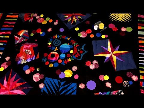 Видео: ЛОСКУТНЫЕ ИМПРОВИЗАЦИИ/ШЬЕМ БОЛЬШОЕ ОДЕЯЛО/ЯРКИЕ ЛОСКУТКИ НА ЧЕРНОМ ФОНЕ