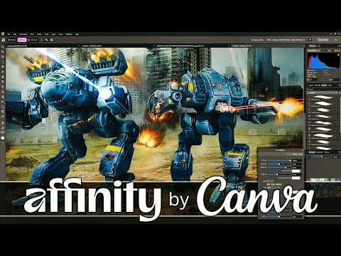Видео: Знакомство с совершенно новой БЕСПЛАТНОЙ Affinity Studio — Adobe подкачала?
