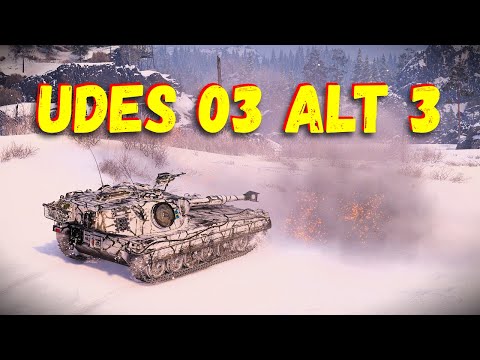 Видео: UDES 03 Alt 3: Новый Средний Танк На Тестовом Сервере - Мир Танков