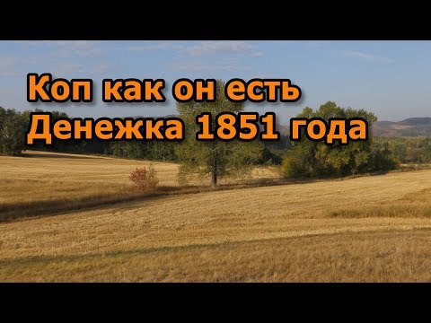 Видео: Коп как он есть. Денежка 1851 года