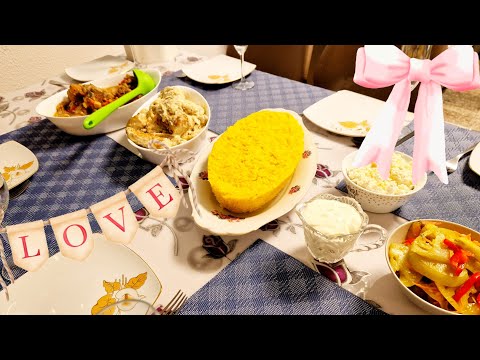 Видео: 41год.. вместе.. ❤️❤️ Скромный праздничный ужин в кругу семьи.