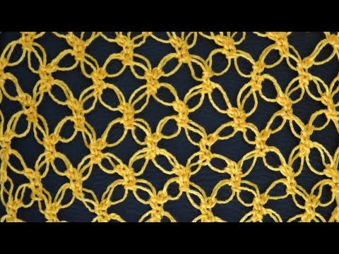 Видео: ♦ Узор крючком Соломонов узел / Соломонова петля • ellej