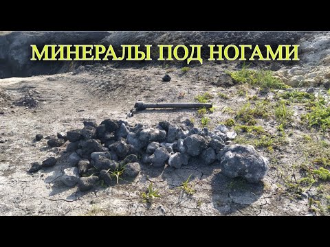 Видео: МИНЕРАЛЫ ПОД НОГАМИ! Взяли больше 100кг на каждого!