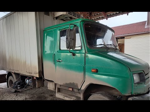 Видео: Зил Бычок реф со спалкой. Обзор.  Вопросы владельцу. Ставки в грузоперевозках.