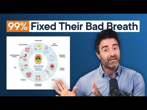 Видео: Неприятный запах изо рта начинается в кишечнике (и как его устранить)