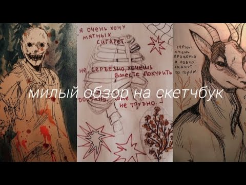 Видео: [ ОБЗОР НА СКЕТЧБУК 1] ✧･ﾟ: *✧･ﾟ:*
