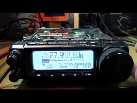 Видео: Yaesu FT-891 продолжение (continuation)