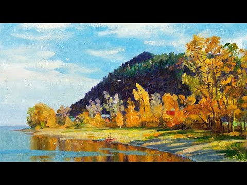 Видео: Осенние пейзажи художника Игоря Панова