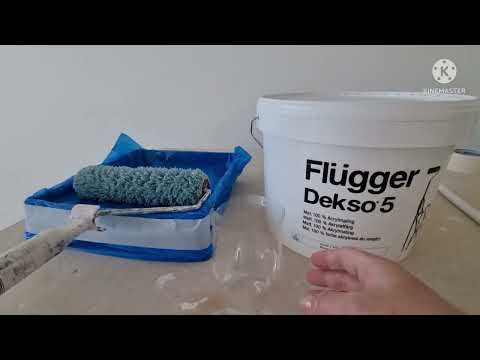 Видео: снова покраска!!!датская краска Flugger