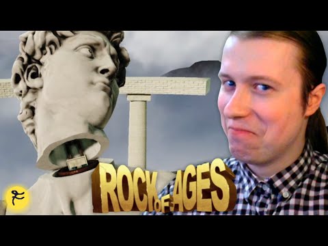 Видео: СЛАБОЕ МЕСТО ЧЕЛОВЕКА ДАВИНЧИ /3/ Rock of Ages