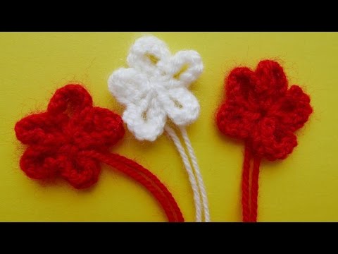 Видео: Как вязать спицами простые цветы