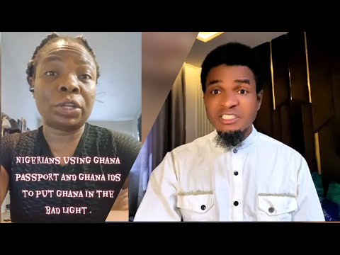 Видео: Нигерийцы используют паспорта и удостоверения личности Ганы, чтобы выставить Гану в плохом свете