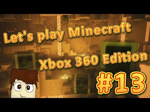 Видео: Let's play Minecraft Xbox 360 edition #13 "Первые слизняки!"