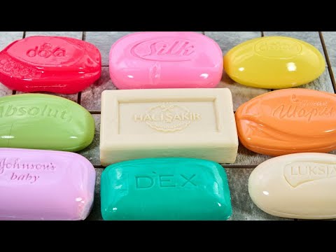 Видео: ASMR SOAP | Soap carving | Satisfying video| No talking | Резка сухого мыла АСМР| ASMR SOAP UK