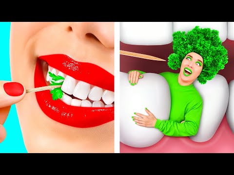 Видео: Если бы Еда Была Человеком | Вкусные Кухонные Лайфхаки c BooBoom Challenge