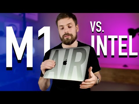 Видео: Обзор MacBook AIR на чипе M1 (4K) VS Pro M1 VS AIR i5