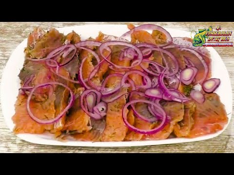 Видео: Малосольная горбуша всего за 15 минут, быстро просто и очень вкусно  рецепт от Fisherman dv 27 rus.