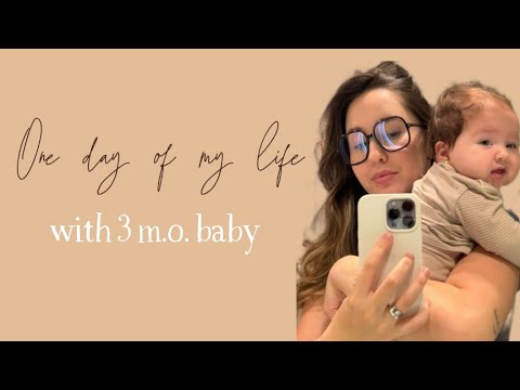 Видео: ОДИН ДЕНЬ ИЗ ЖИЗНИ с 3 месячным малышом