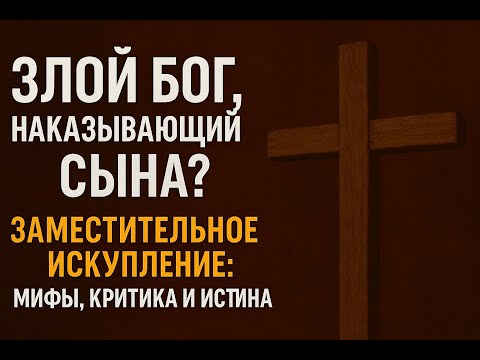 Видео: Злой Бог, наказывающий Сына? Заместительное искупление: мифы, критика и истина.