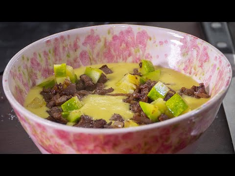 Видео: Тот случай, когда суп может удивить. Жареный суп из кабачков