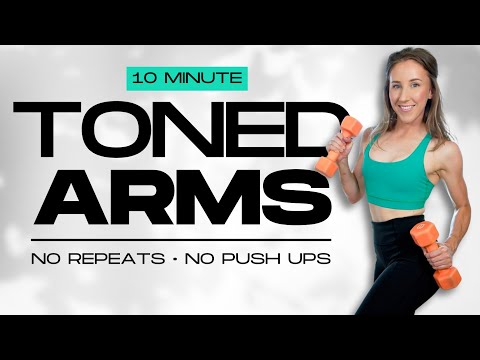 Видео: 10-минутная тренировка рук стоя с гантелями | Без повторений, без отжиманий