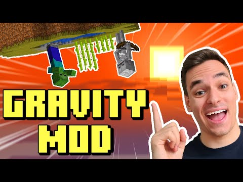 Видео: МАЙНКРАФТ, НО КОНТРОЛИРАМ ГРАВИТАЦИЯТА! (Minecraft Gravity Mod)