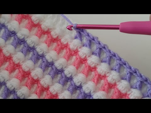 Видео: Выкройка детского одеяла крючком для начинающих ~ Выкройка вязанного крючком тренда