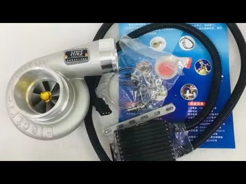 Видео: Электро турбо, turbo power,вентилятор) замеры...