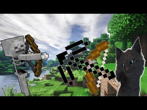 Видео: Minecraft ПЕРЕСТРЕЛКА СКЕЛЕТА И Супер Кота битва луками  ВЫЖИВАНИЕ 100  ДЕНЬ 6