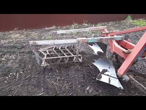 Видео: Борона на плуг