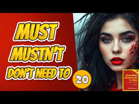 Видео: Тренажёр по учебнику Мёрфи (красный)/Must, mustn't, don't need to