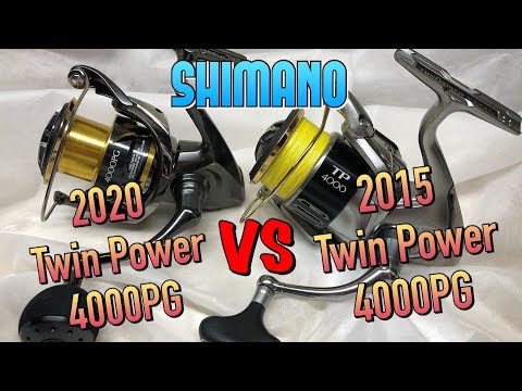 Видео: SHIMANO 20 TWIN POWER 4000PG VS 15 TWIN POWER 4000PG. Полное детальное сравнение. КОТОРЫЙ КРУЧЕ?