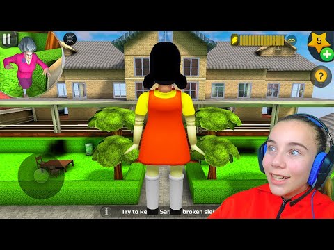 Видео: ЭТА КУКЛА ВХОДИТ в ДОМ МИСС ТИ Злая Учительница Scary Teacher 3D