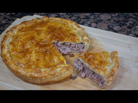 Видео: Французский пирог, который вы полюбите — Эльзасский мясной пирог