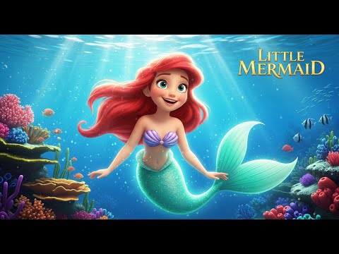 Видео: Русалочка | Классическая сказка | Сказка на ночь (день 3 из 30) | Английские истории для детей