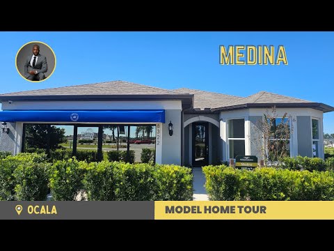 Видео: Откройте для себя ИДЕАЛЬНЫЙ дом-образец Medina в Окале, Флорида, с 3 спальнями